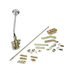 Lokar Shifter Automatic Floor Mount 12 in Stick Mushroom Knob TH350 K