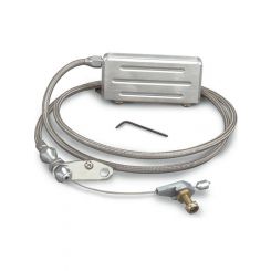 Lokar Kickdown Cable Hi-Tech Electric Adjustable Length Braided Sta