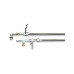 Lokar Kickdown Cable Hi-Tech Adjustable Length Braided Stainless Ho