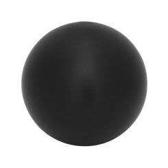 Lokar Shifter Knob Solid 3/8-16 and 3/8-24 in Thread Aluminum Black A