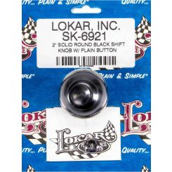 Lokar Shifter Knob Solid Aluminum Black Anodize Lokar Shifters