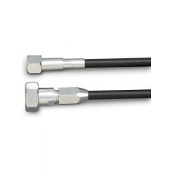 Lokar Speedometer Cable 7 ft Long Cut to Fit Black Polyurethane Hous