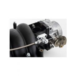 Lokar Throttle Cable Bracket Manifold Mount Aluminum Natural 3 in L