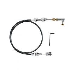 Lokar Throttle Cable Hi-Tech 3 ft Long Hardware Included Black Po
