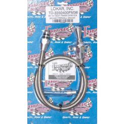 Lokar Transmission Dipstick Hi-Tech Firewall Mount Flexible Br