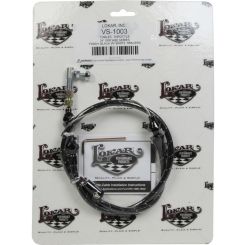 Lokar Throttle Cable Vintage Series 2 ft Long Hardware Included Woven