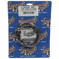 Lokar Throttle Cable Vintage Series 4 ft Long Hardware Included