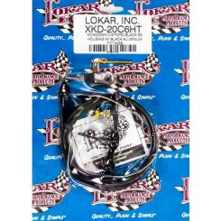 Lokar Kickdown Cable Hi-Tech Adjustable Length Braided Stainless S
