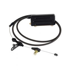 Lokar Kickdown Cable Hi-Tech Adjustable Length Braided Stainless S