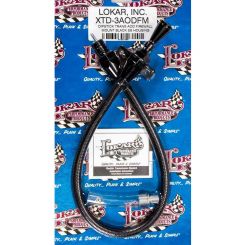 Lokar Transmission Dipstick Hi-Tech Firewall Mount Flexible Braide