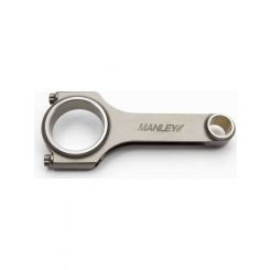 Manley Connecting Rod H Beam 6.000 in Long Bushed 7/16 in Cap Screws