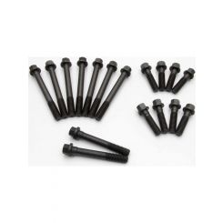 Manley Cylinder Head Bolt Kit 1/2 in Bolt Hex Head Steel Natural Small