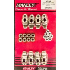 Manley Rocker Arm 3/8 in Stud Mount 1.50 Ratio Grooved Rocker Balls / N