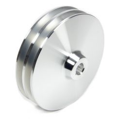 March Performance Power Steering Pulley V-Belt 2 Groove Bolt-On 5.750 in
