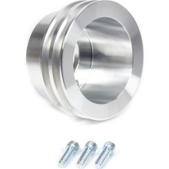 March Performance Crankshaft Pulley V-Belt 2 Groove 5.500 in Diameter Al