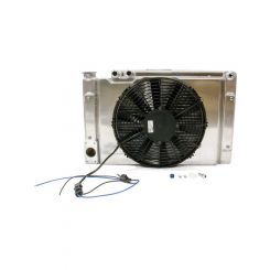 Meziere Radiator and Fan Pro-Stock Style 22 in W x 14 in H x 6 in D Pa