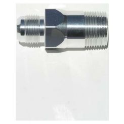Meziere Fitting Water Pump Straight 1 in NPT Male to 12 AN Male Alumi