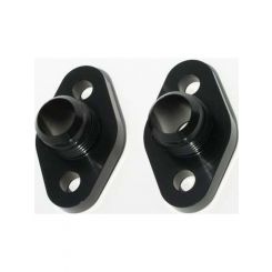 Meziere Water Pump Adapter Standard to Remote 12 AN Male Ports O-Ri