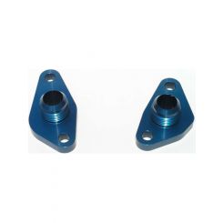 Meziere Water Pump Adapter Standard to Remote 12 AN Male Ports O-Ri