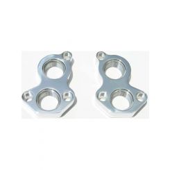Meziere Water Pump Adapter Standard to Remote 12 AN Male O-Ring Ports O