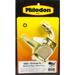Milodon Oil Pump Pickup Extreme Duty Press / Bolt-On 7-3/4 in Deep Pan