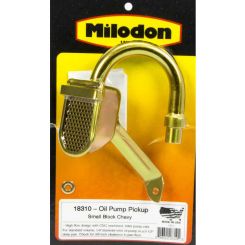 Milodon Oil Pump Pickup Street / Strip Press / Bolt-On 9-1/2 in Deep Pa