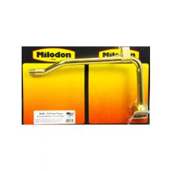 Milodon Oil Pump Pickup Off-Road Screw-In 10 in Deep Pan Ford Cleveland