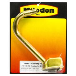 Milodon Oil Pump Pickup Off-Road Screw-In 10-3/4 in Deep Pan Small Bloc