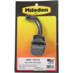 Milodon Oil Pump Pickup Stock Replacement Screw-In 8-1/4 in Deep Pan Fo