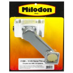 Milodon Oil Pump Pickup Bolt-On Swivel Pickup External Oil System Mopar
