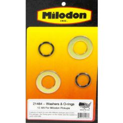 Milodon O-Ring 12 AN Washer Included Rubber Milodon External Oil System