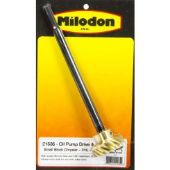 Milodon Oil Pump Drive Shaft Stock Length Bronze Gear Small Block Mopar