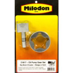 Milodon Oil Pump Gears 1.100 in Tall Milodon External Oil System Mopar