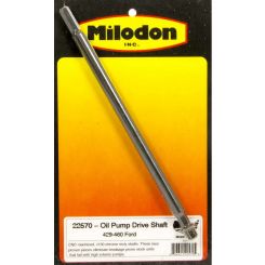 Milodon Oil Pump Drive Shaft Stock Length Heat Treated Ends Chromoly Bi