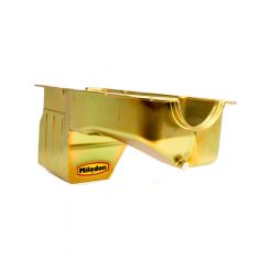 Milodon Engine Oil Pan Off-Road Rear Sump 7 qt 10 in Deep Steel Cadmium