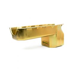Milodon Engine Oil Pan Street / Strip Rear Sump 5 qt 9-1/2 in Deep Stee