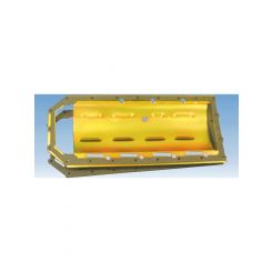 Milodon Windage Tray Louvered Steel Cadmium Mopar Gen III Hemi