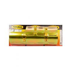 Milodon Windage Tray Louvered Steel Cadmium Rear Sump Ford Cleveland /