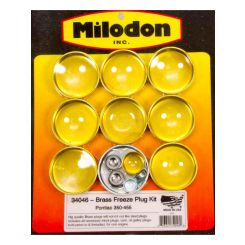 Milodon Freeze Plug Complete Engine Brass Natural Pontiac V8 Kit