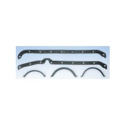 Milodon Oil Pan Gasket Crushproof Fiber Multi-Piece Small Block Chevy K