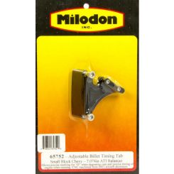 Milodon Timing Pointer Adjustable Stainless Hardware Billet Aluminum Bl