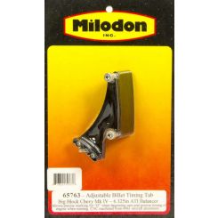 Milodon Timing Pointer Adjustable Stainless Hardware Billet Aluminum Bl