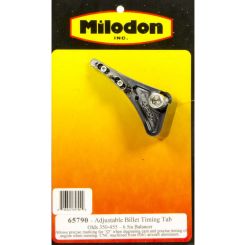 Milodon Timing Pointer Adjustable Stainless Hardware Billet Aluminum Bl