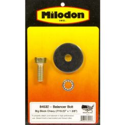 Milodon Harmonic Balancer Bolt 1/2-20 in Thread 1 3/8 in Long 3/4 in He