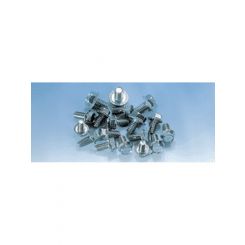 Milodon Oil Pan Bolt Kit Hex Head Steel Cadmium Small Block Chevy / Old