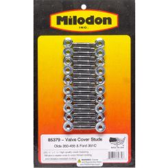 Milodon Valve Cover Fastener Stud 1/4-20 in Thread 1.250 in Long 6 Poin