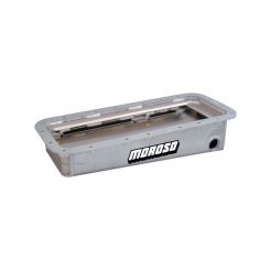 Moroso Engine Oil Pan Drag Race Full Sump 5-1/4 in Deep External Pump W