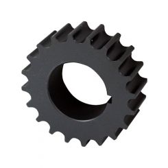 Moroso Vacuum Pump Pulley HTD 20-Tooth 1 in Mandrel 1/8 in Keyway Alumi