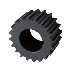 Moroso Crankshaft Pulley HTD 20-Tooth 1 in Mandrel 1/8 in Keyway Alumin