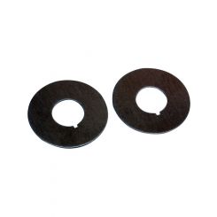 Moroso Belt Guide 1/16 in Thick 1 in Hole 1/8 in Keyway Aluminum Natura